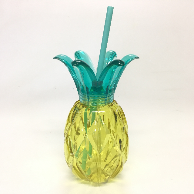 PLASTICWARE, Pineapple Sipper Cup